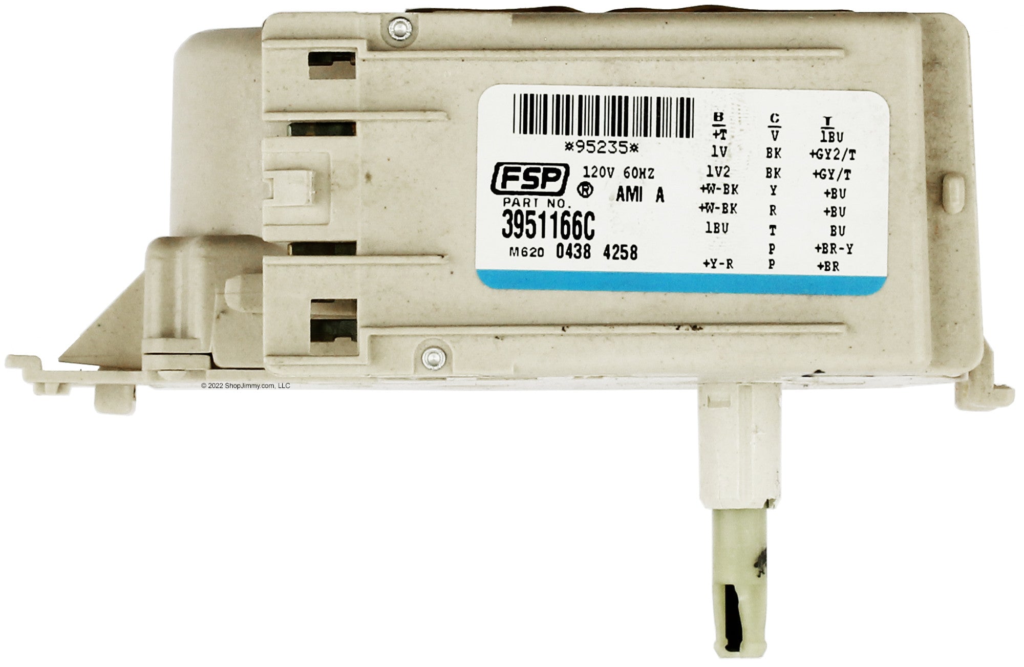 Roper Washer Timer (replaces 3951166) WP3951166 Roper Washer Timer (replaces 3951166) WP3951166